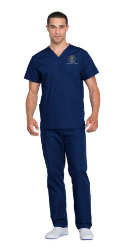 Starlen College Navy Unisex Scrub Set