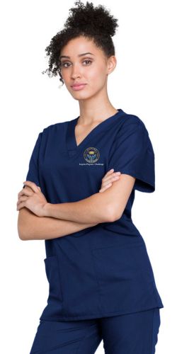 Starlen College Navy Unisex Scrub Set