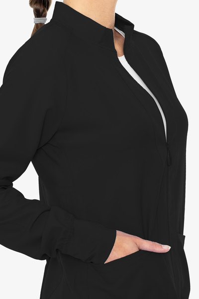 Infinity Zip front Jacket – Lavie Scrubs